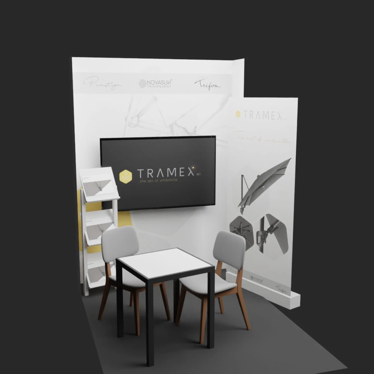 Visuels pour stand de foires commerciales