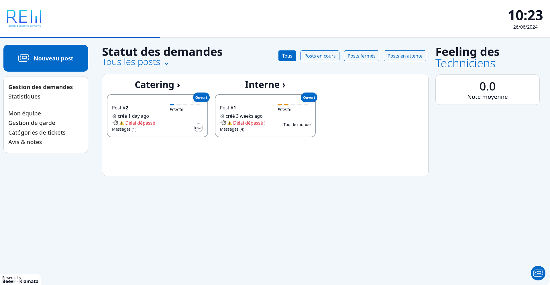 RETINENS - Travailler avec nous