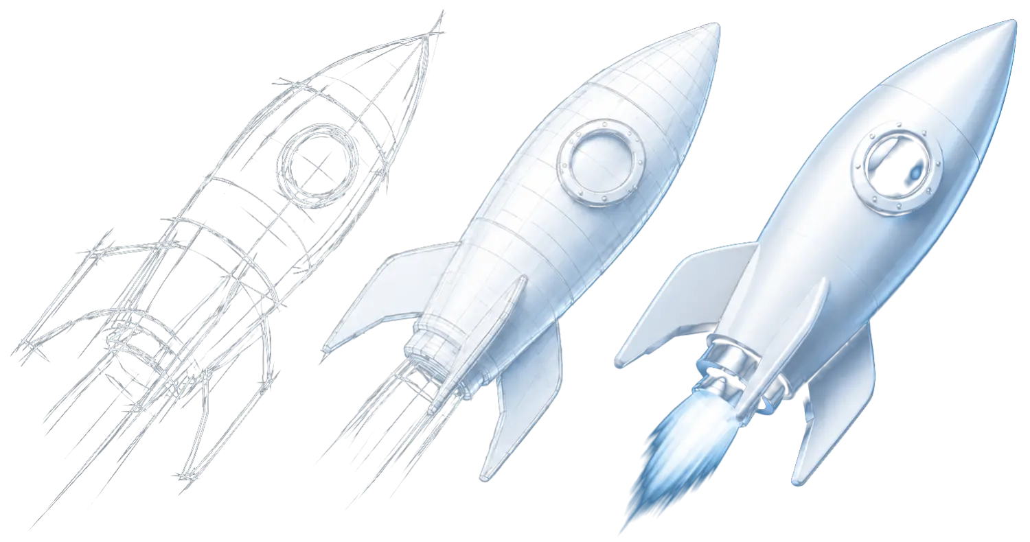 Illustration — Les outils accélèrent. La vision produit fait la différence.