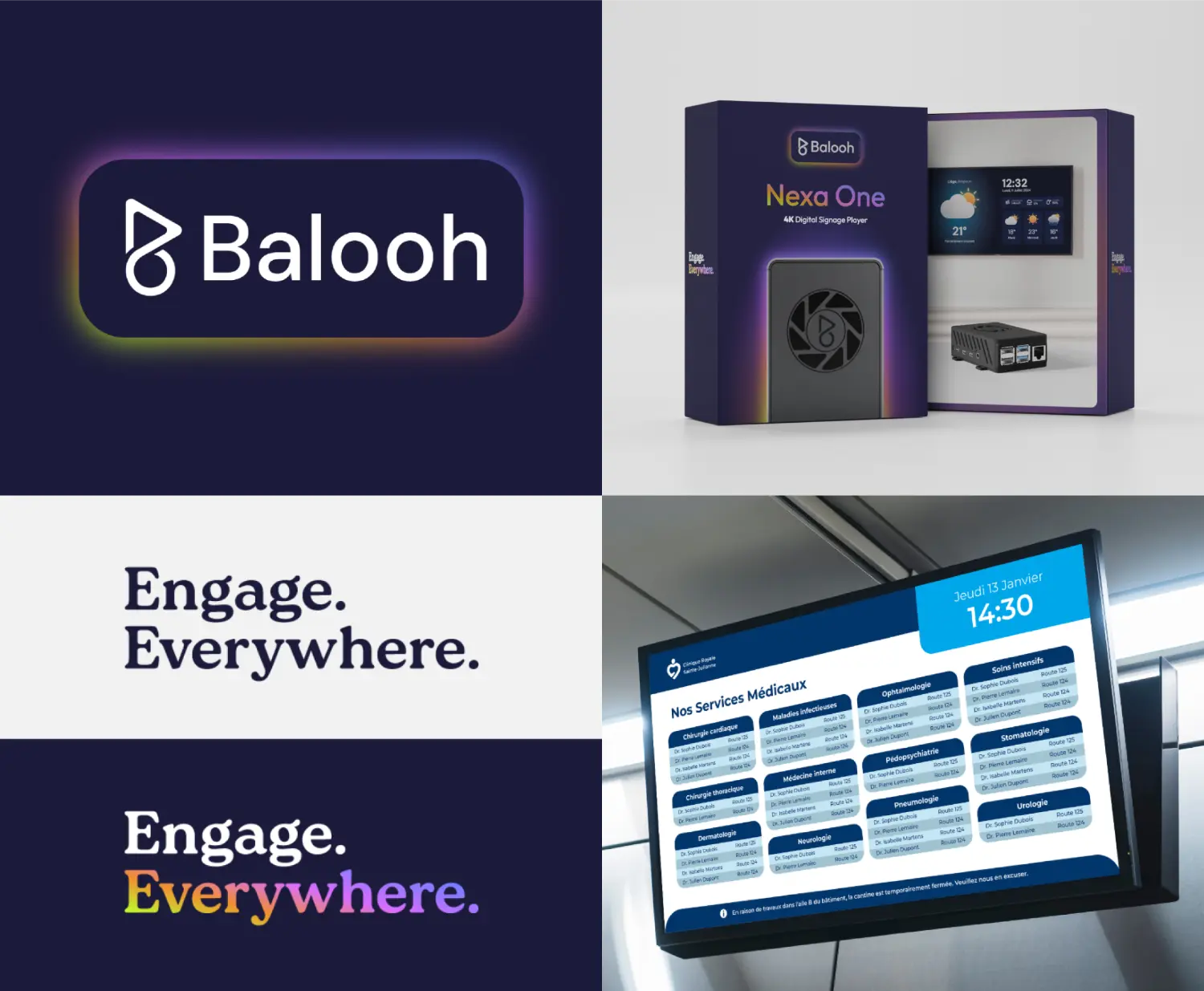 Réalisation Balooh — Branding & production visuelle