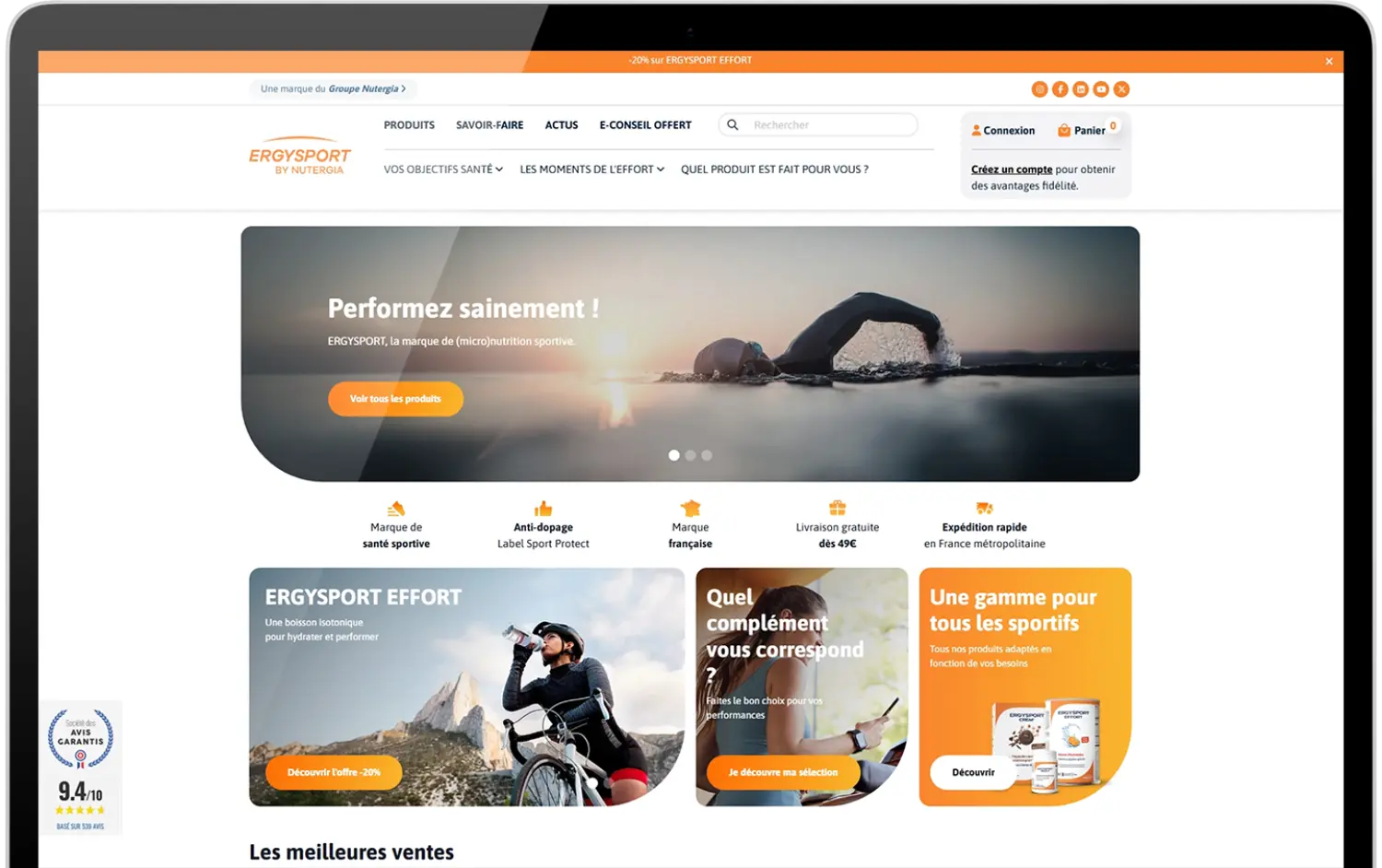 Aperçu du service Web & commerce